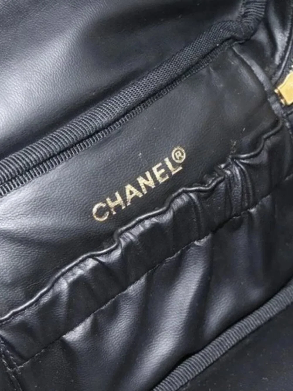 CHANEL brand	chanel color	black